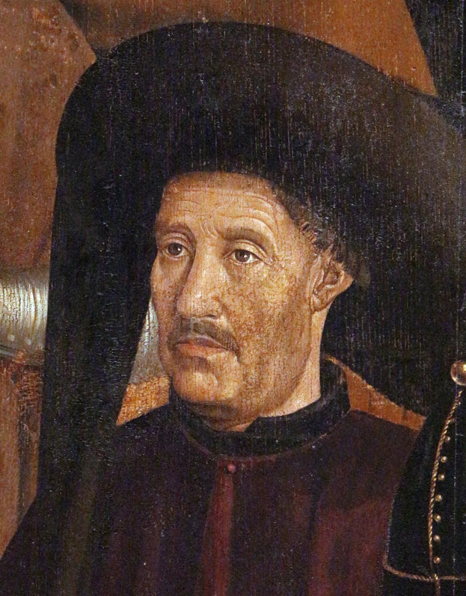 Retrato normalmente identificado como del infante Enrique, realizado hacia 1470