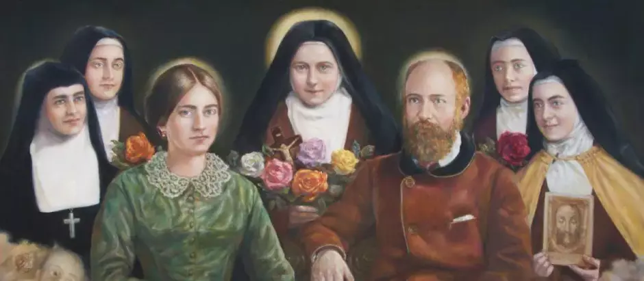 Las cinco hijas de Luis Martín y Celia Guérin abrazaron la vida religiosa