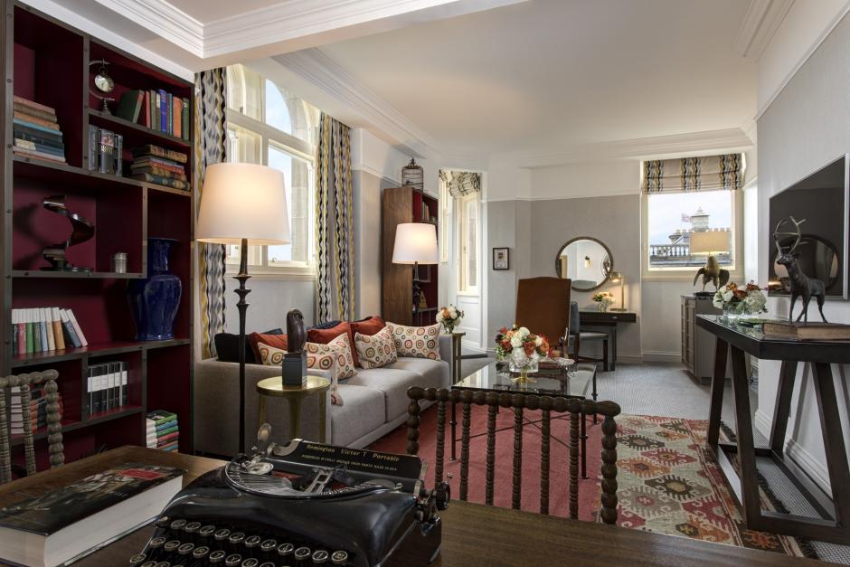 Suite JK Rowling en el hotel The Balmoral