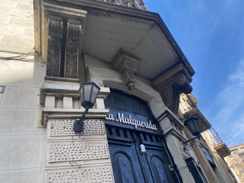 Entrada del singular edifico salmantino