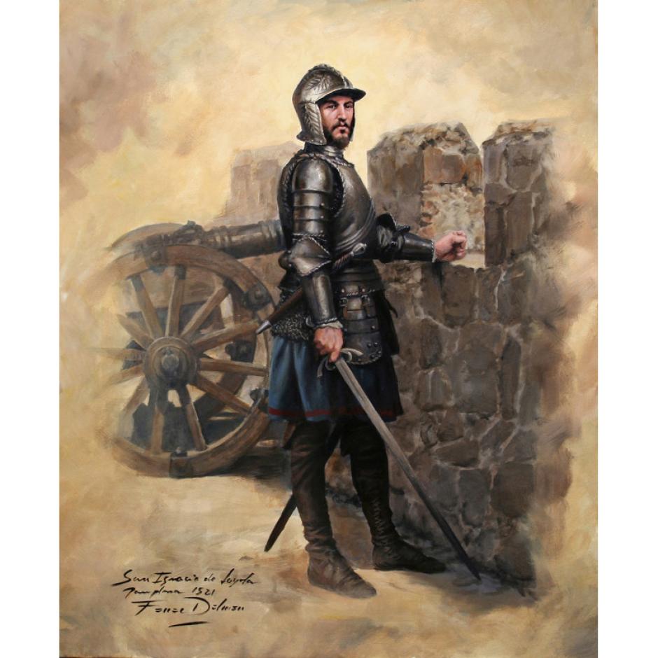 San Ignacio de Loyola, obra de Augusto Ferrer-Dalmau