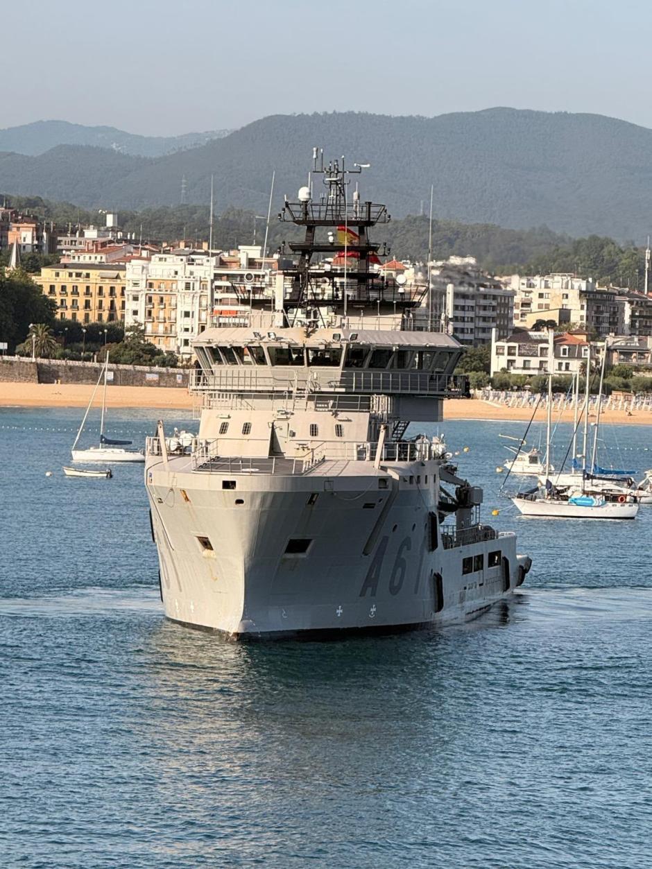 El imponente Carnota apoya la armada Cup 2026