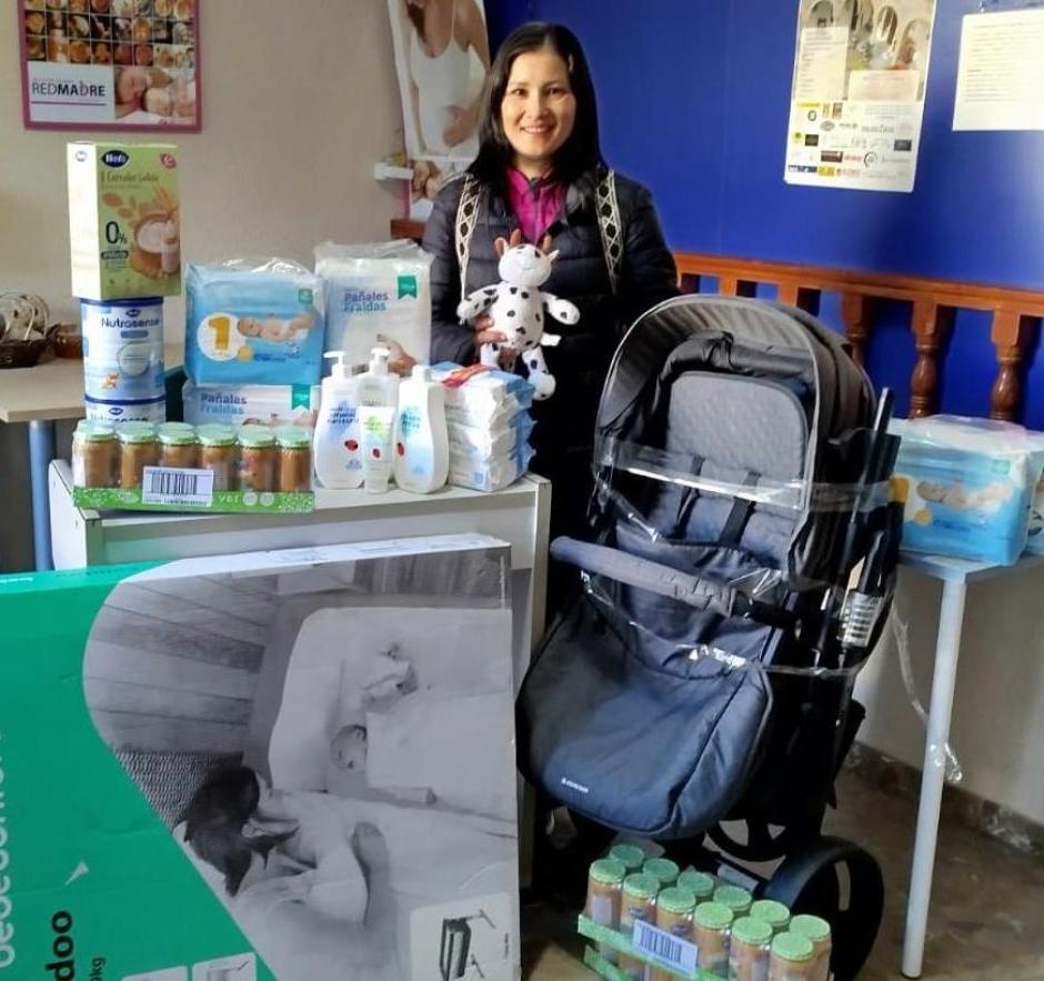 El proyecto de Redmadre contempla también la entrega de canastillas, carritos, cunas y otros enseres necesarios
