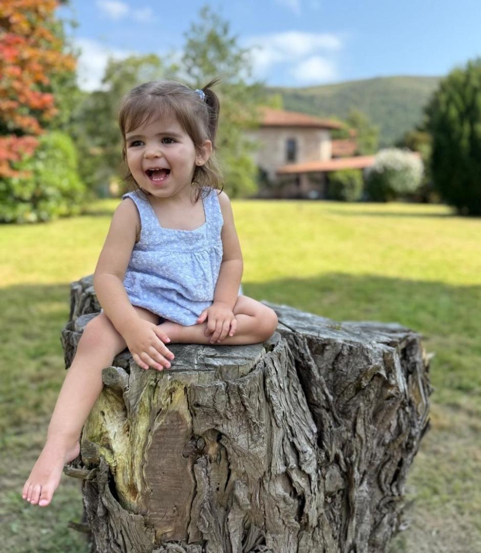 La pequeña Claudia