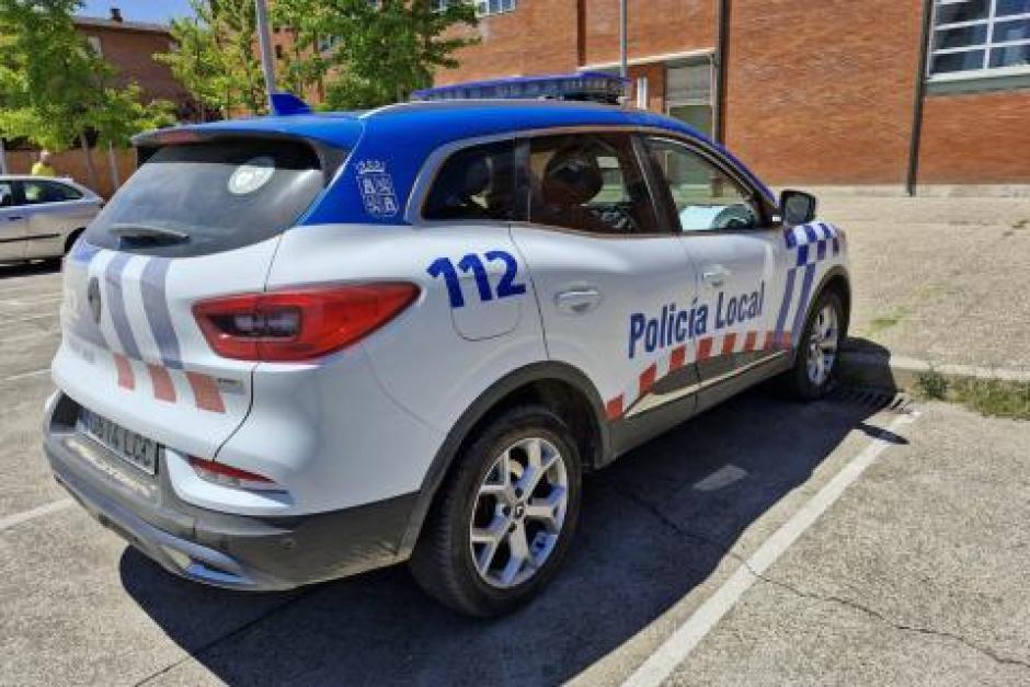 Una patrulla de medio ambiente de la Policía Local de Palencia