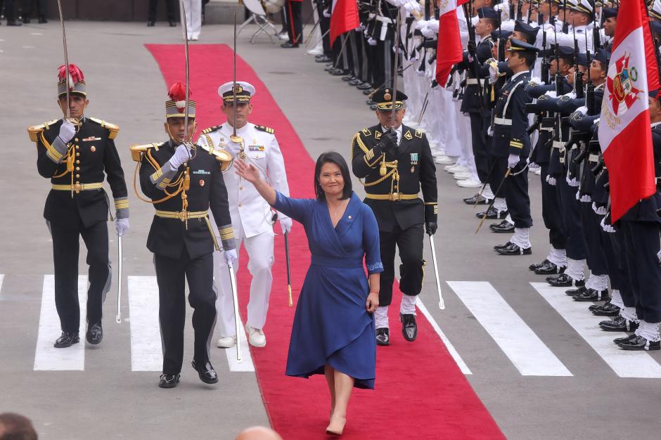 Keiko Fujimori, presidenta de Perú