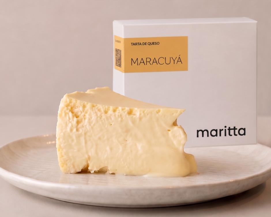 Tarta de maracuyá