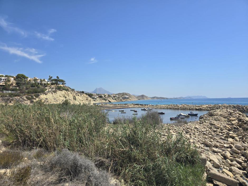 Cala Baeza antes de su remodelación