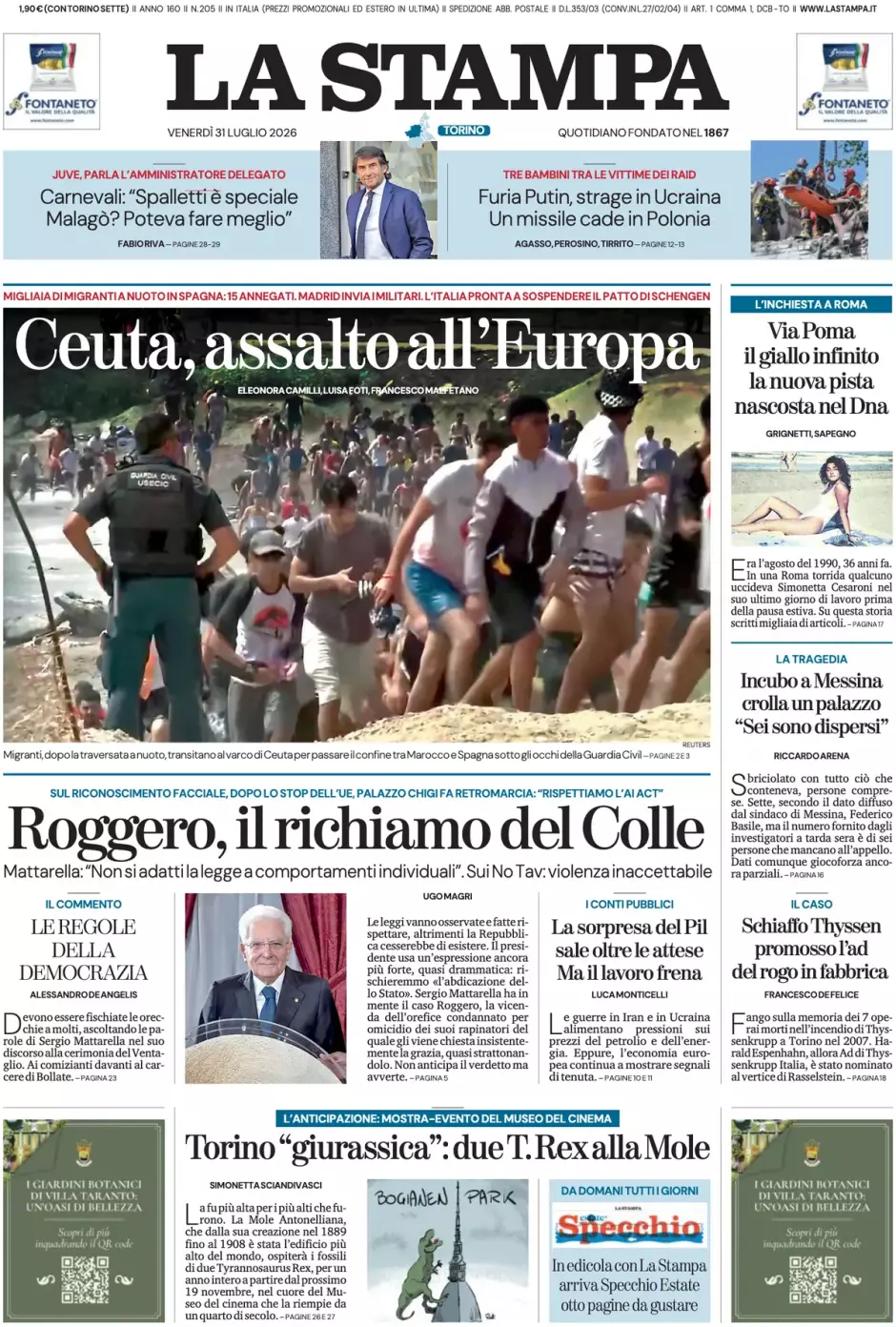 Portada inmigración Ceuta