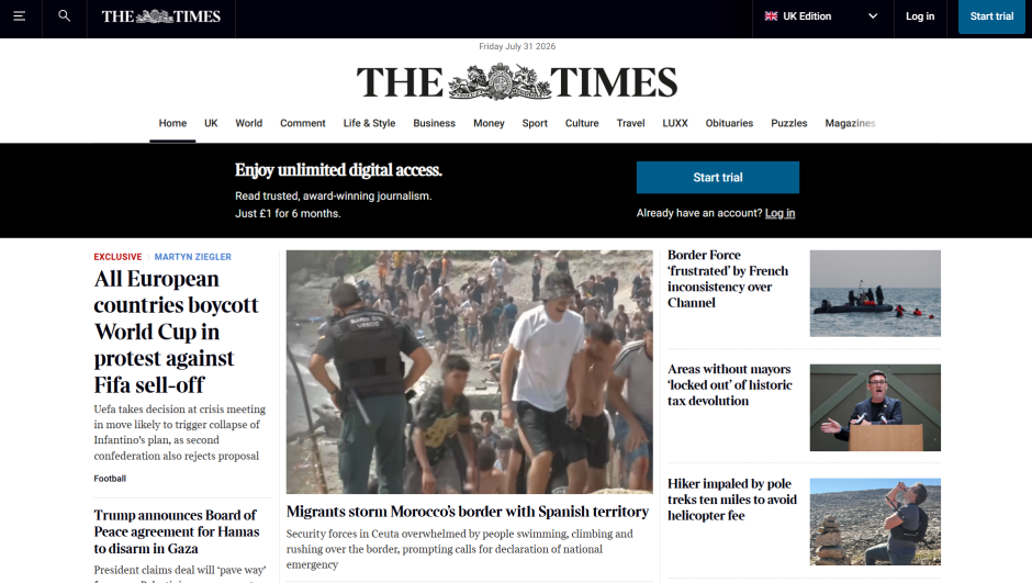 Portada the times