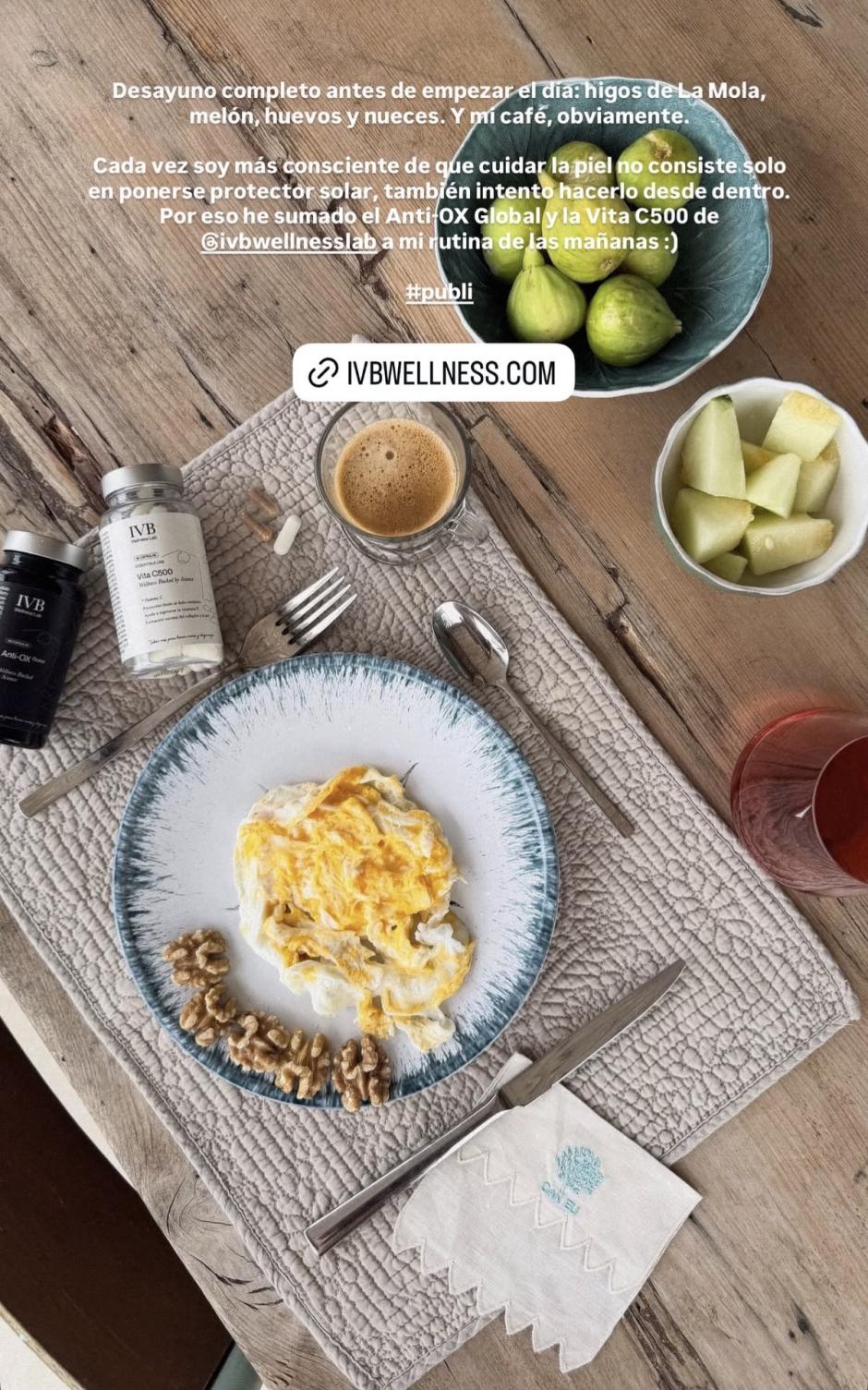 El desayuno de Eugenia Silva