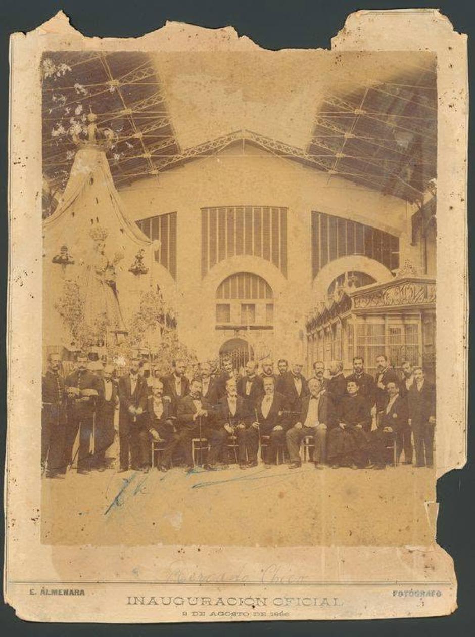 Inauguración del mercado central de la corredera en 1896