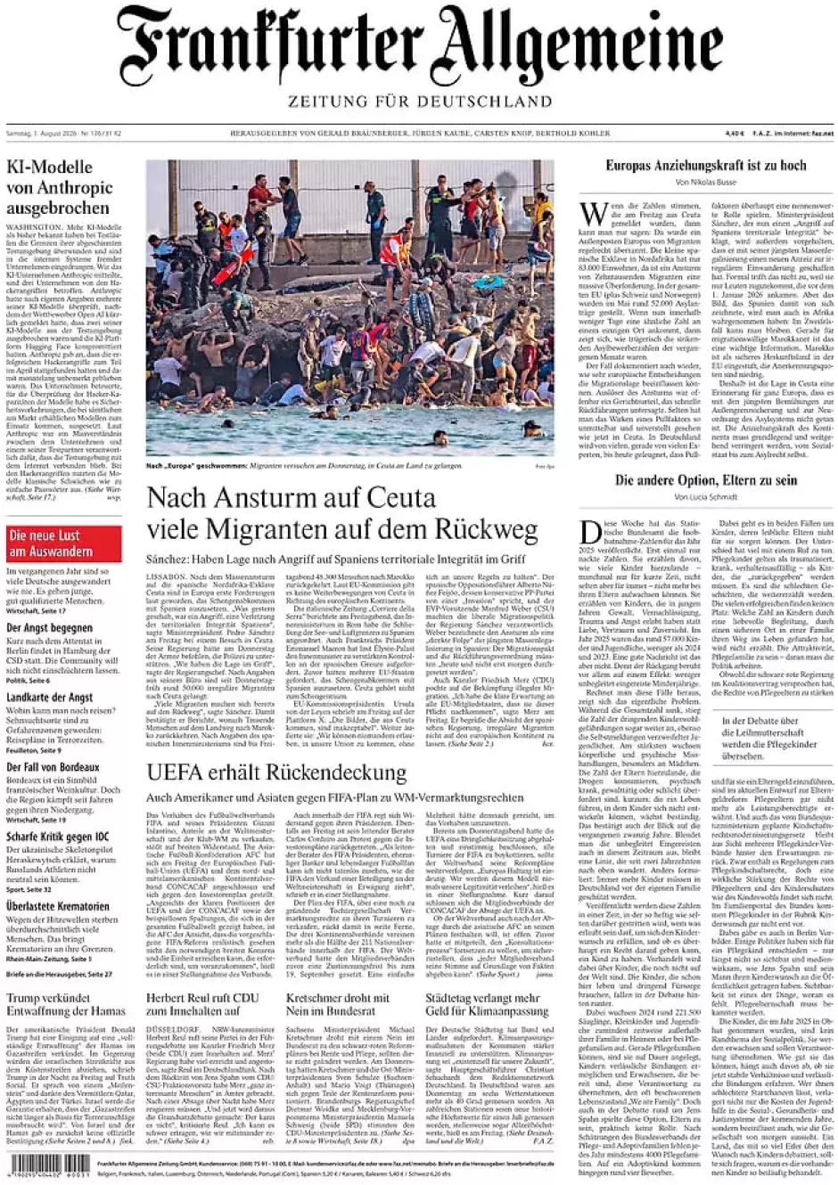 frankfurter allgemeine zeitung