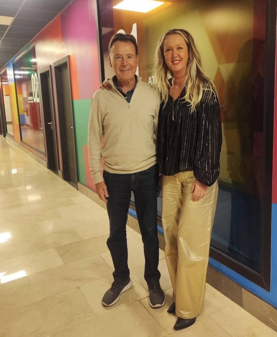 Mariló Herranz con Matías Prats