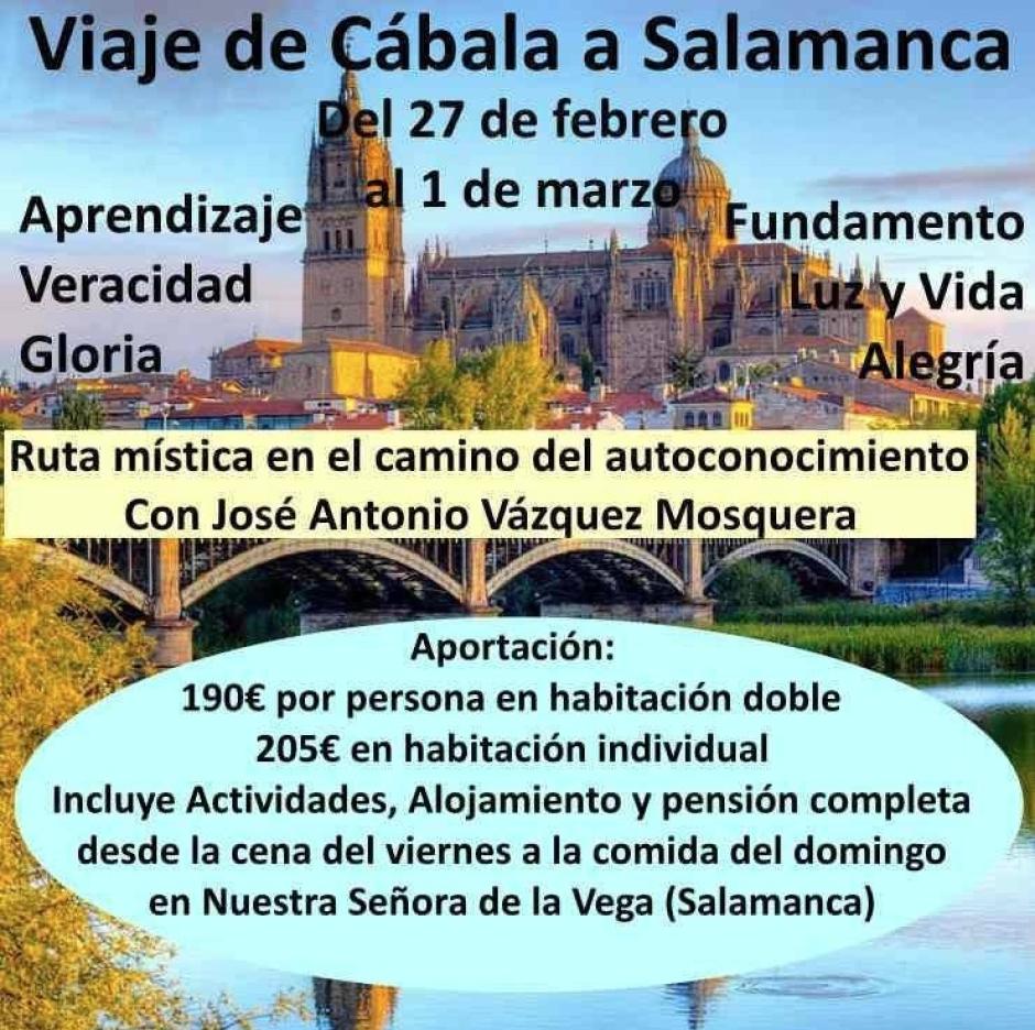 El "viaje de cábala a Salamanca"