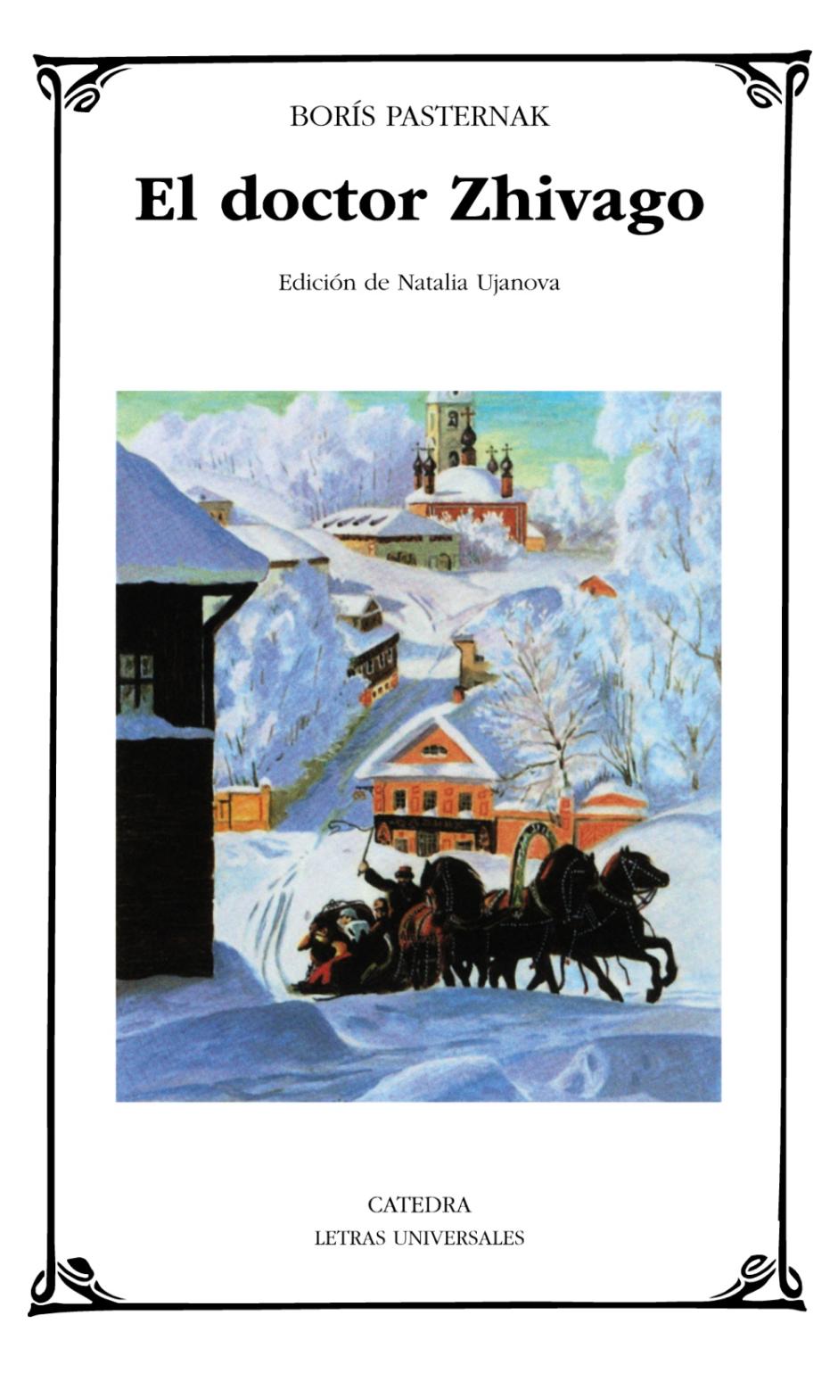 Novela antisoviética por excelencia, más por el modo en que la persiguió Moscú que por su contenido, Doctor Zhivago es la gran novela rusa del siglo XX, y con ella Boris Pasternak (Premio Nobel de Literatura 1958) se presentó como un justo heredero de Tolstoi y Dostoievsky. Pero más allá de su contenido crítico con el comunismo y la Revolución Rusa, su firme defensa de la libertad y su profunda visión humanista de la vida, Doctor Zhivago nos traslada al invierno ruso, a esa casa de campo rodeada de campos nevados donde el doctor Yuri Zhivago se refugia con Lara, su amor prohibido, donde tratan de sobrevivir a la guerra civil rusa y a los partisanos comunistas.