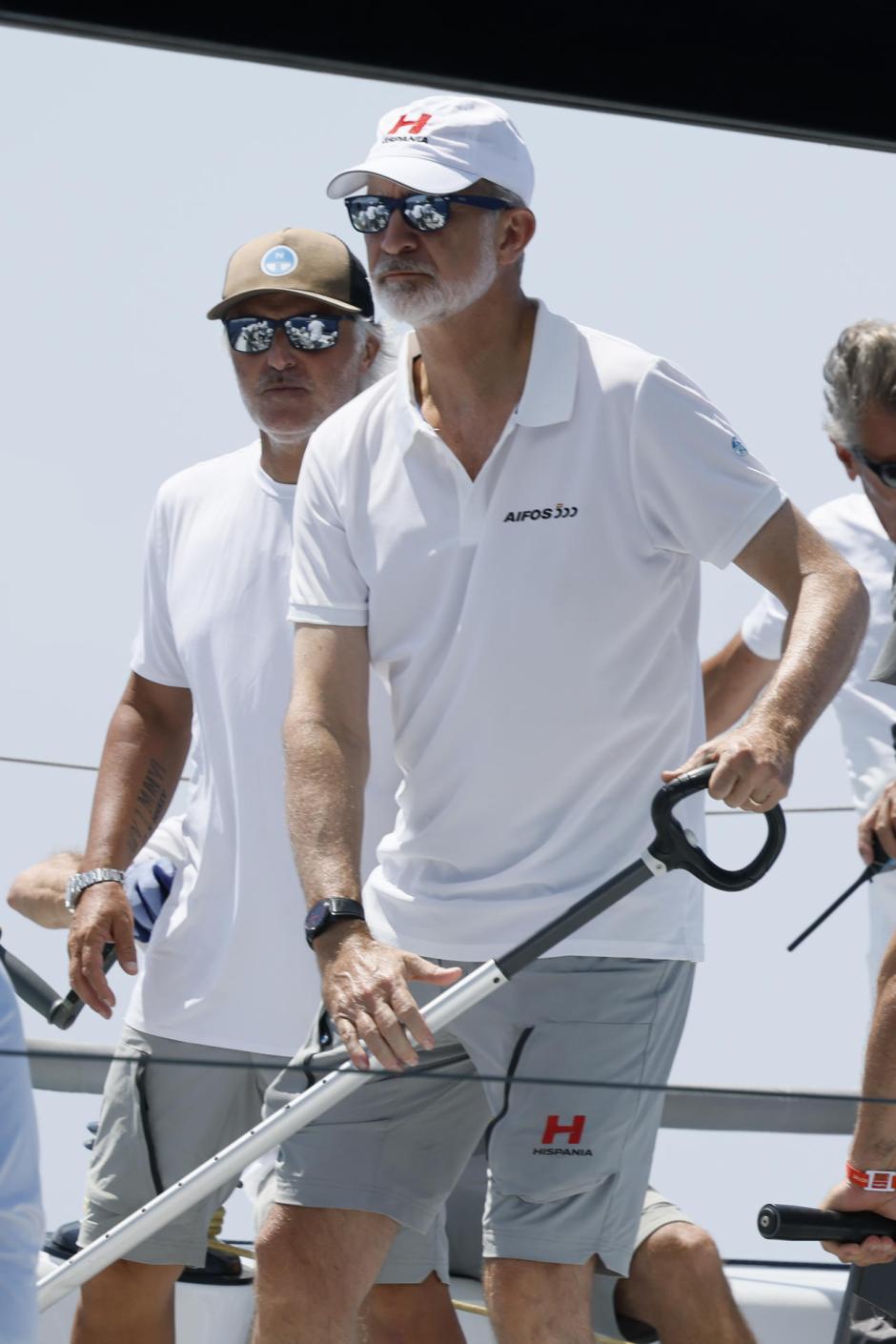 Don Felipe, en el 'Hispania'