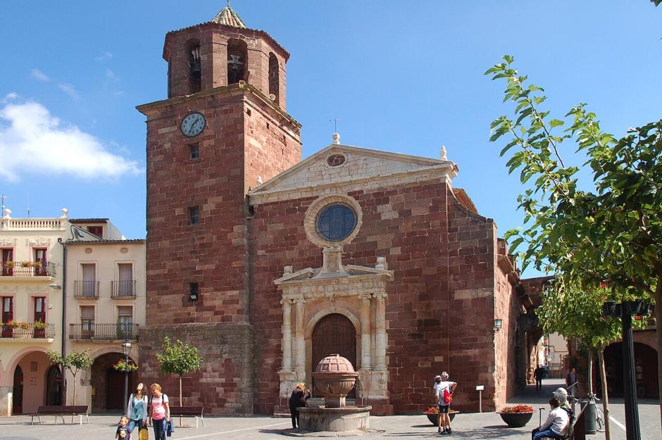 La iglesia de Santa María de Prades