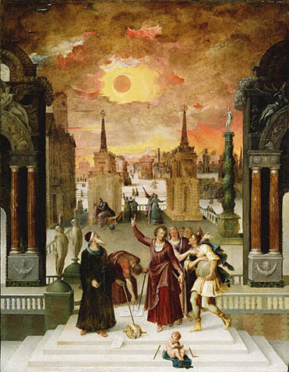 San Dionisio Areopagita y el eclipse de Sol