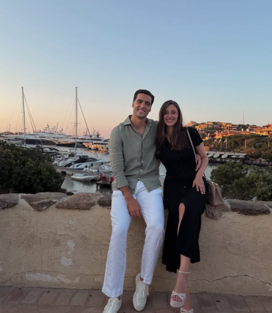Mikel Merino y Lola Liberal en Cerdeña (Italia)