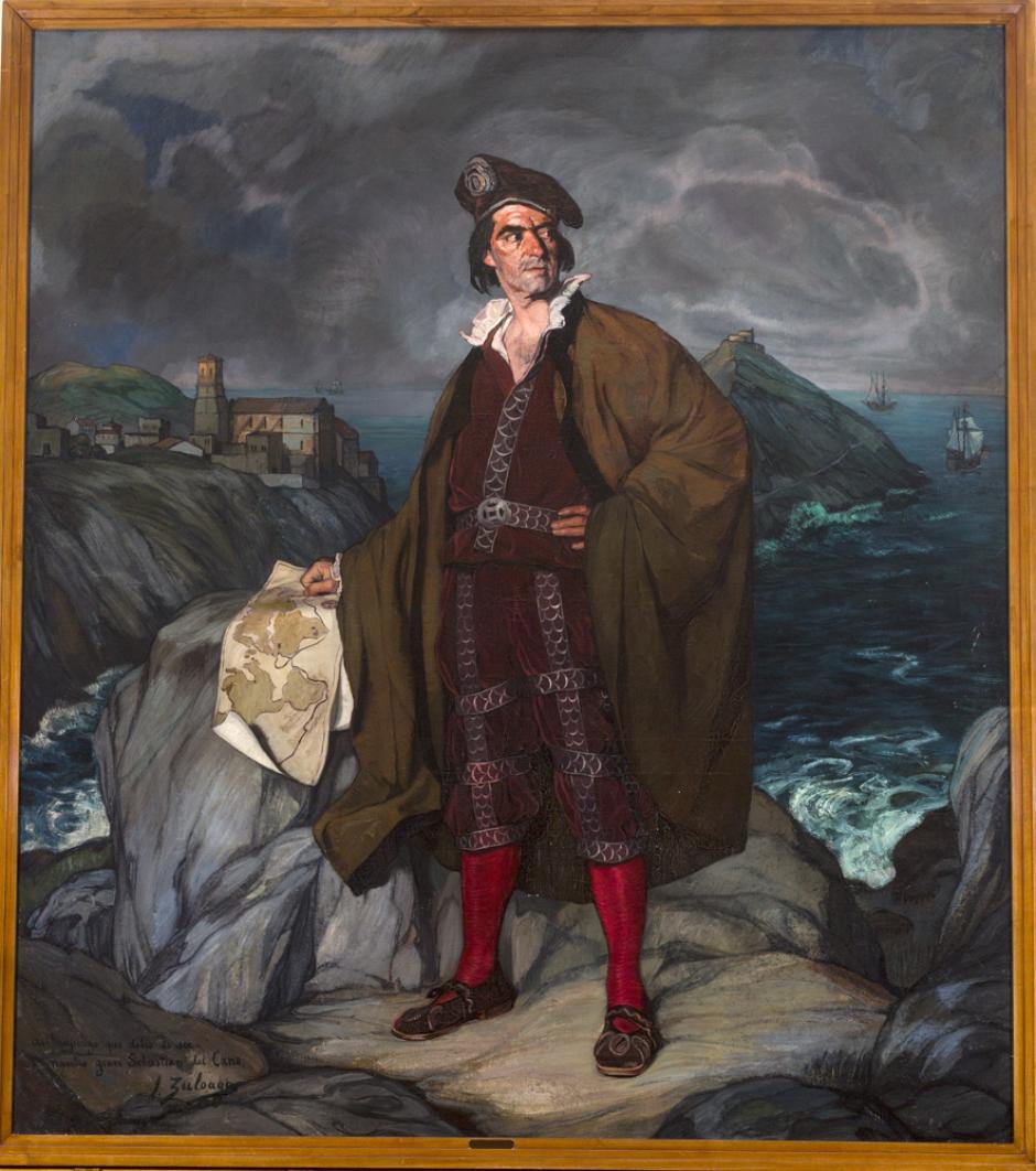 Retrato de Juan Sebastián Elcano visto por Zuloaga