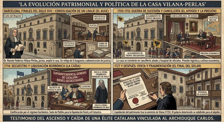 Evolución de la Casa Vilana-Perlas