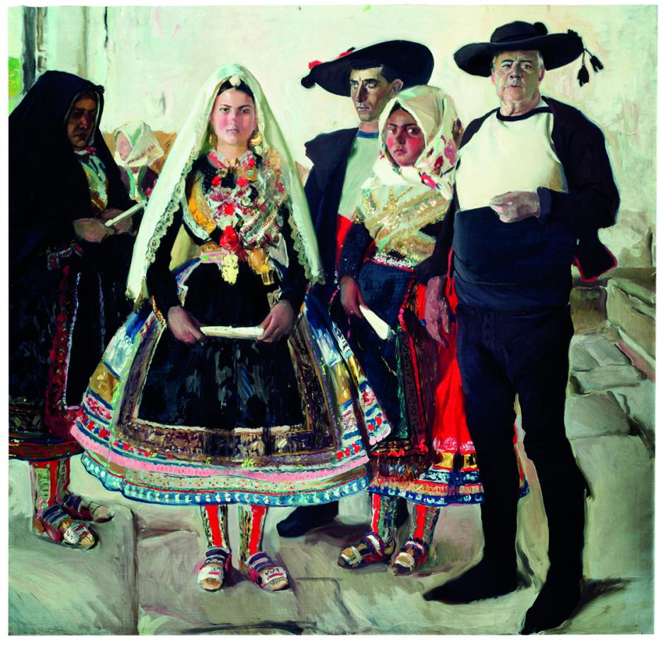Tipos de Lagartera o Novia lagarterana, Joaquín Sorolla