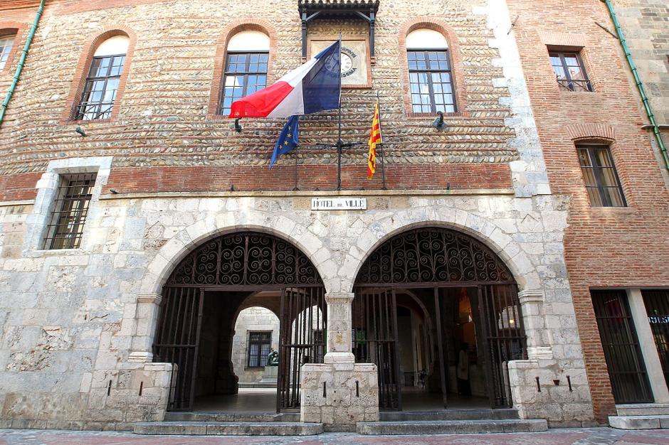 Fachada del Ayuntamiento de Perpiñán, en una imagen de archivo