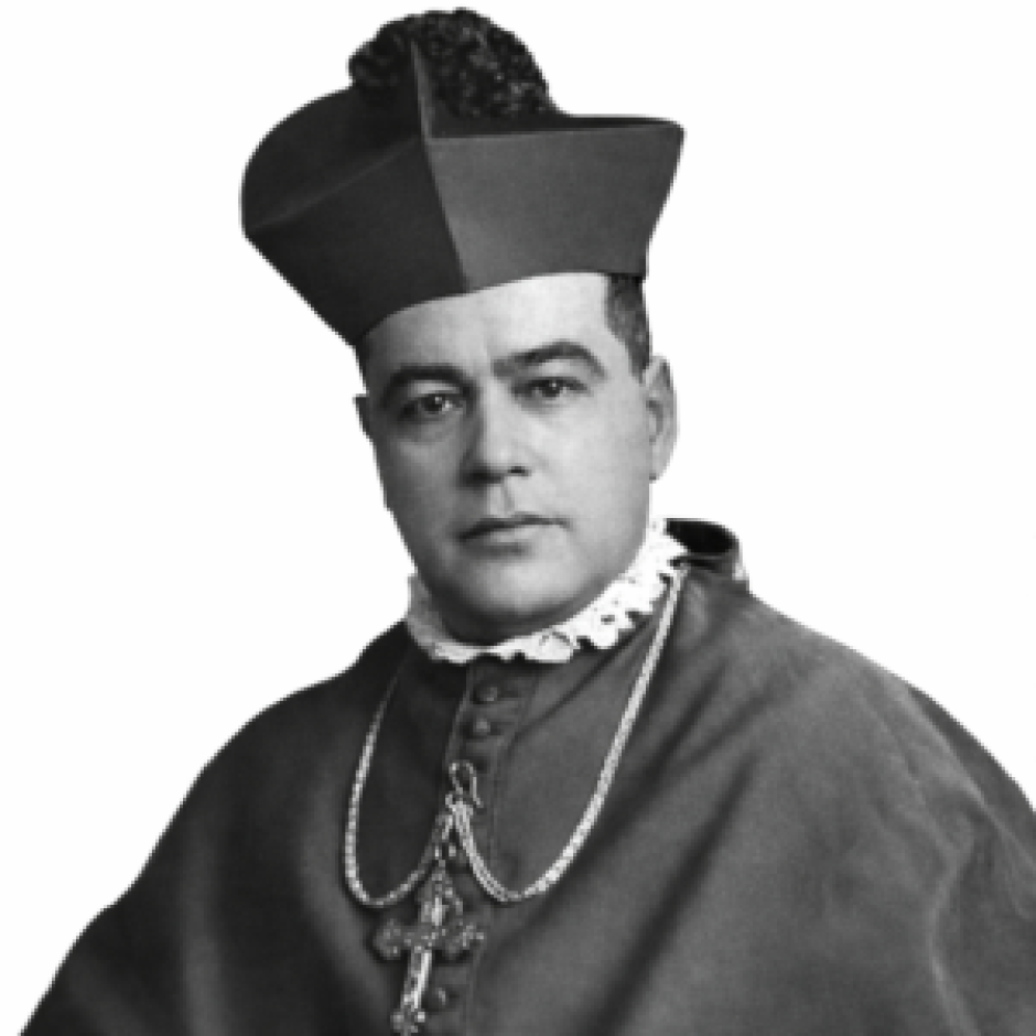 El obispo de Jaén, monseñor Manuel Basulto