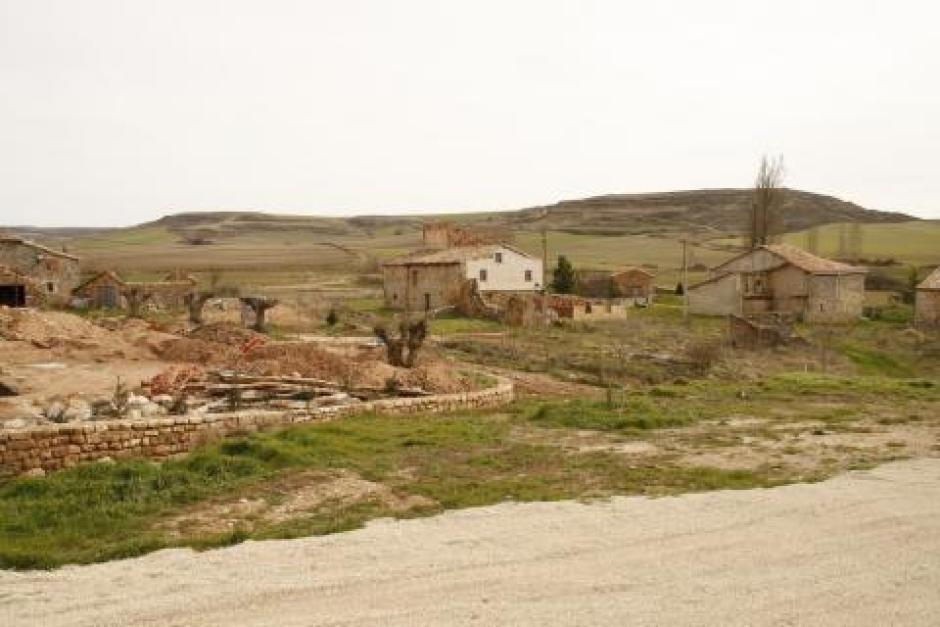Pueblo de Villalibado, en Burgos