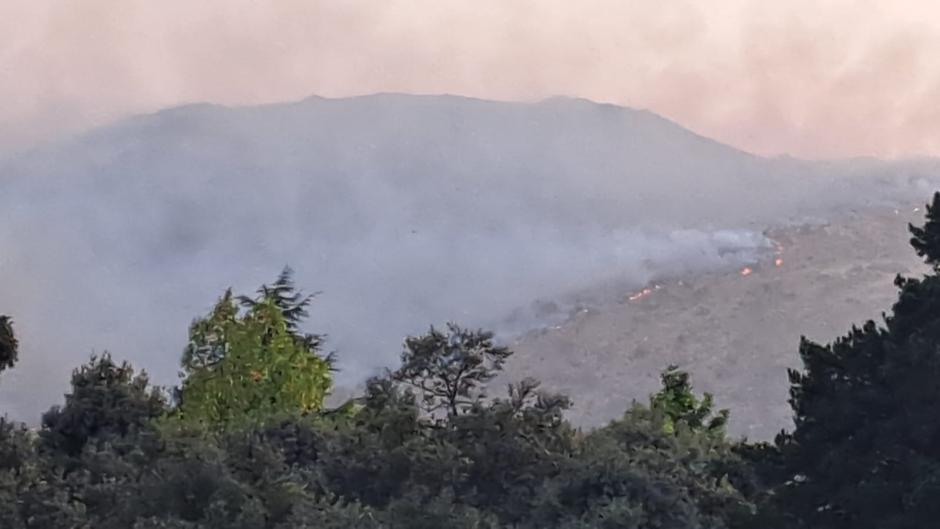 El incendio en la provincia de Segovia