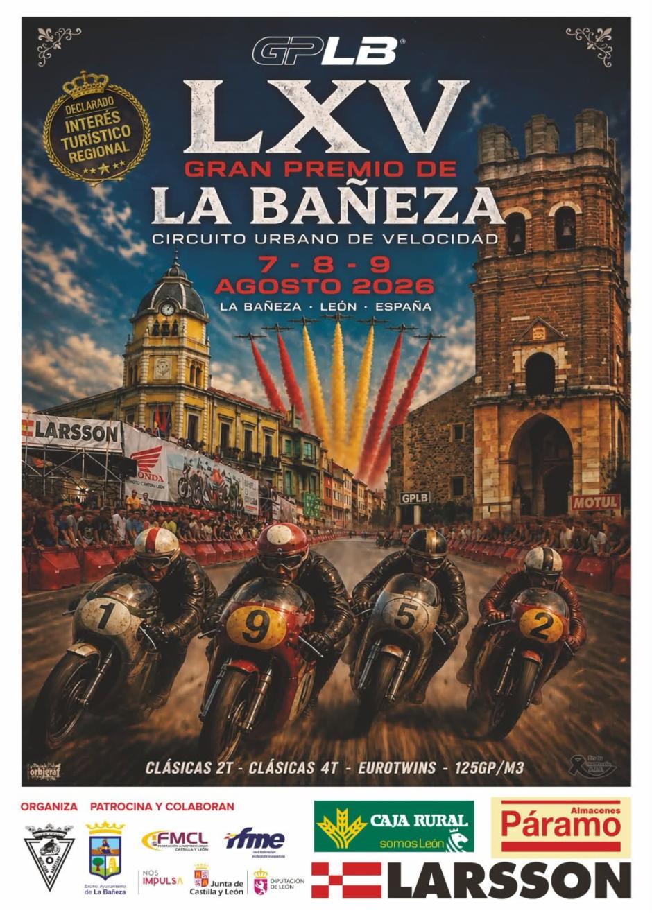 Cartel oficial de la prueba en 2026