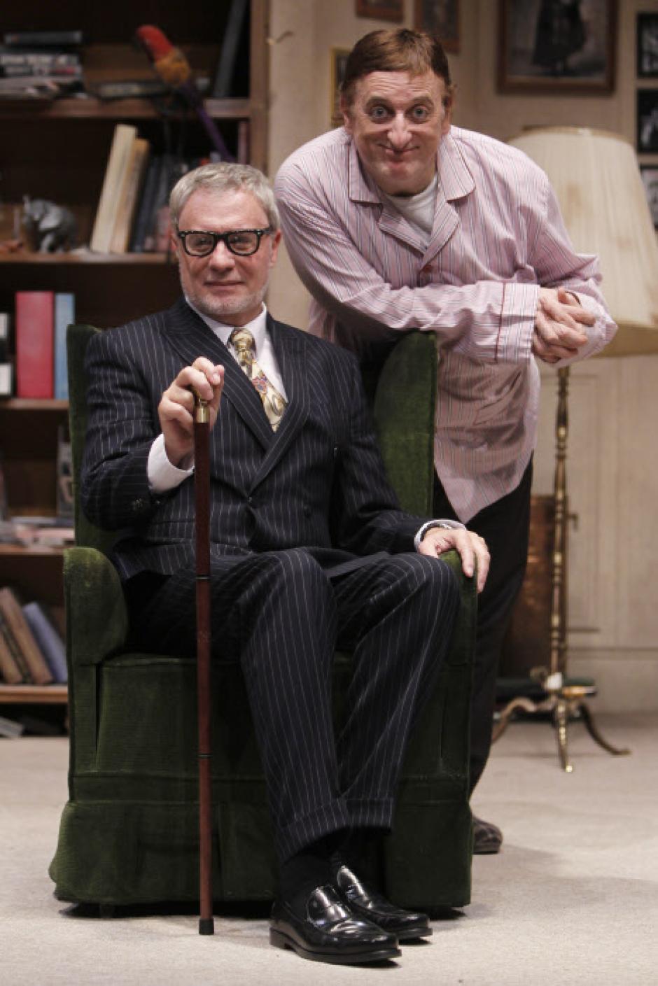 Joaquín Kremel y Javier Gurruchaga, en la obra de teatro Los reyes de la risa