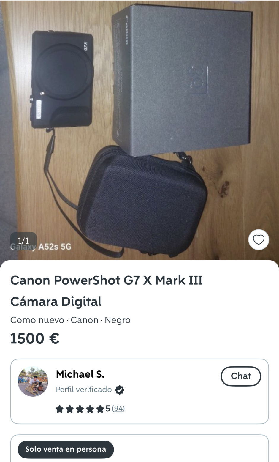 Canon PowerShot G7 X Mark III Cámara Digital