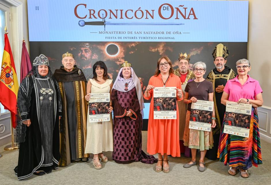 Presentación del Cronicón de Oña, Burgos
