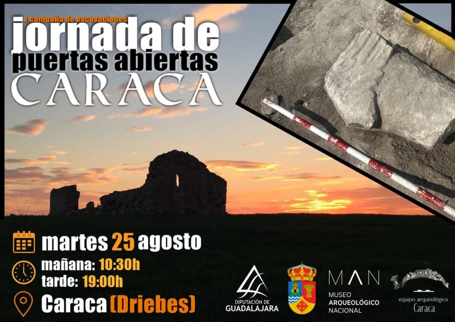 La nueva campaña de excavaciones arqueológicas en la ciudad romana de Caraca.

REMITIDA / HANDOUT por AYUNTAMIENTO
Fotografía remitida a medios de comunicación exclusivamente para ilustrar la noticia a la que hace referencia la imagen, y citando la procedencia de la imagen en la firma
09/8/2026