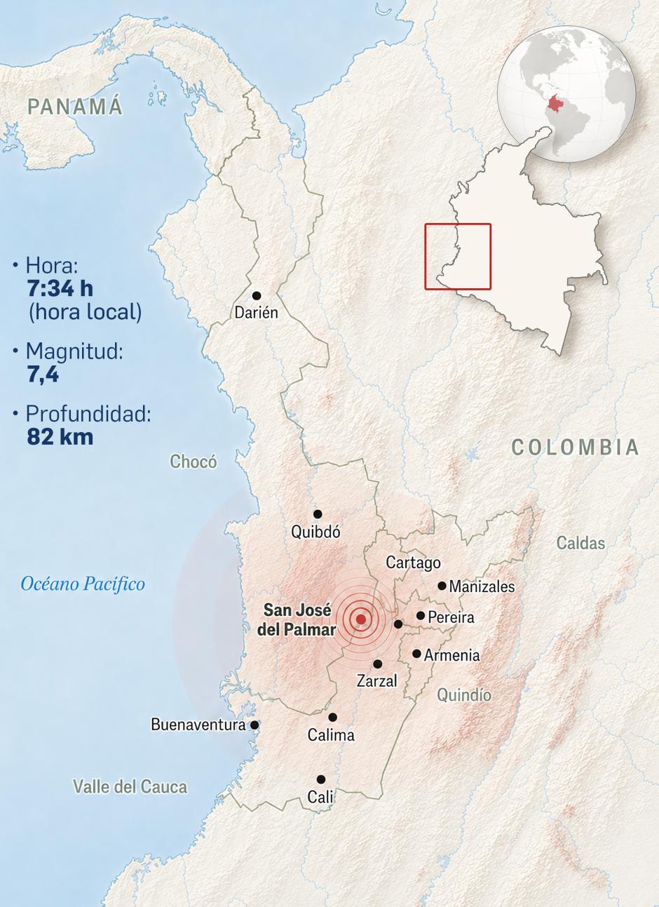 Terremoto Colombia