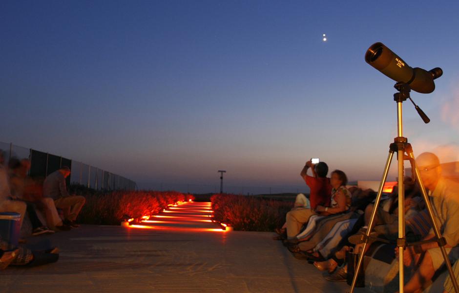 Ágora exterior del Centro Astronómico de Tiedra, Valladolid