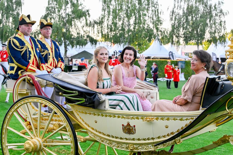 Princess Amalia during the opening of the 2026 FEI World Championships in Aachen.