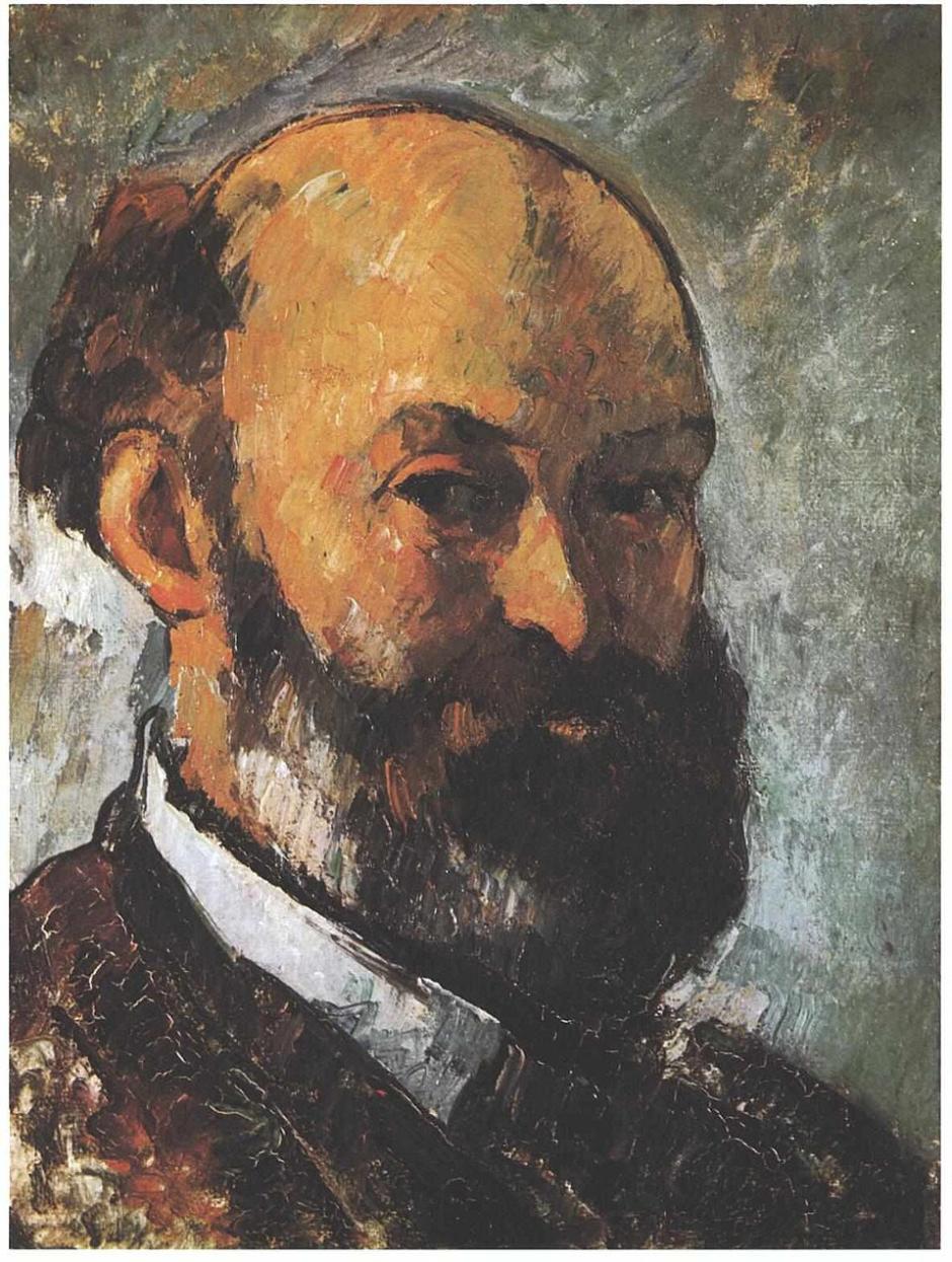 Autorretrato de Cézanne