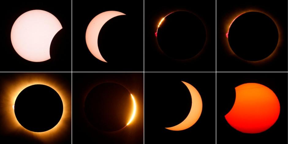 Eclipse solar que ha oscurecido el mundo