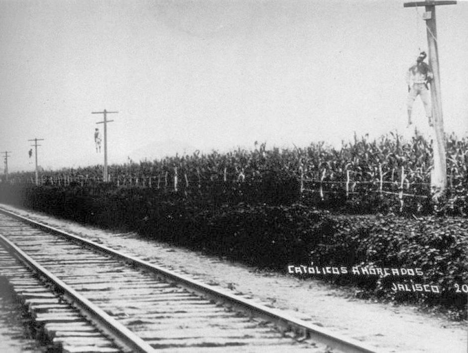 Cristeros colgados en Guadalajara