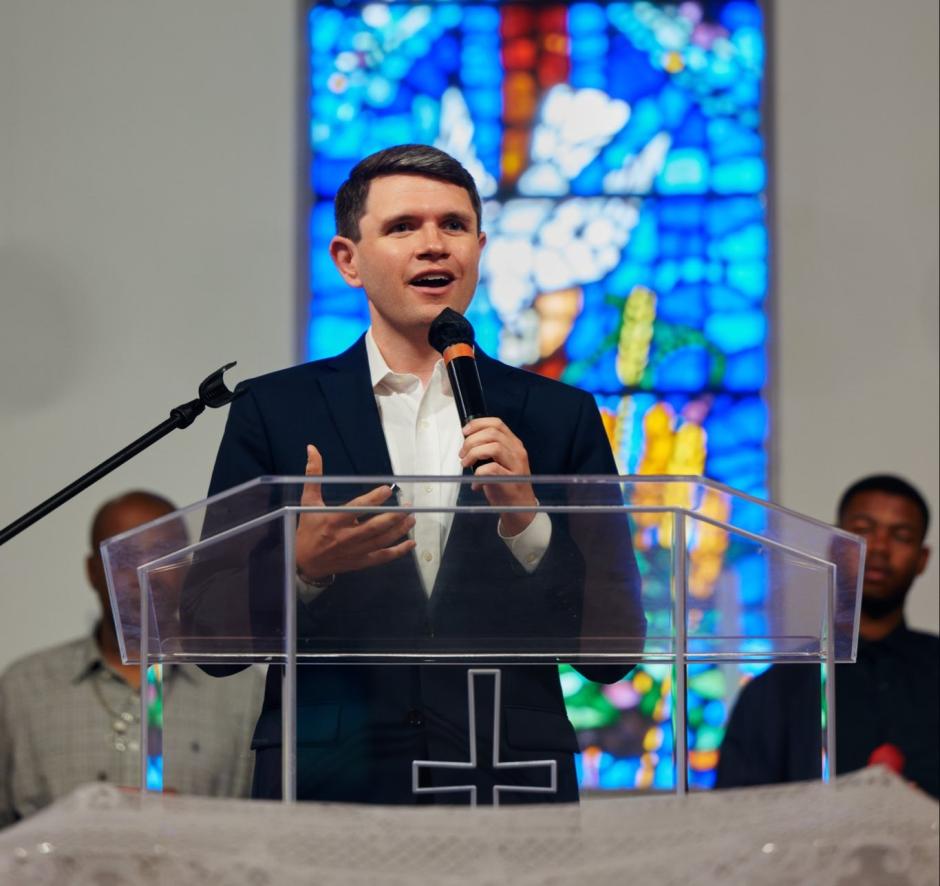 James Talarico, candidato a senador de Texas por el Partido Demócrata