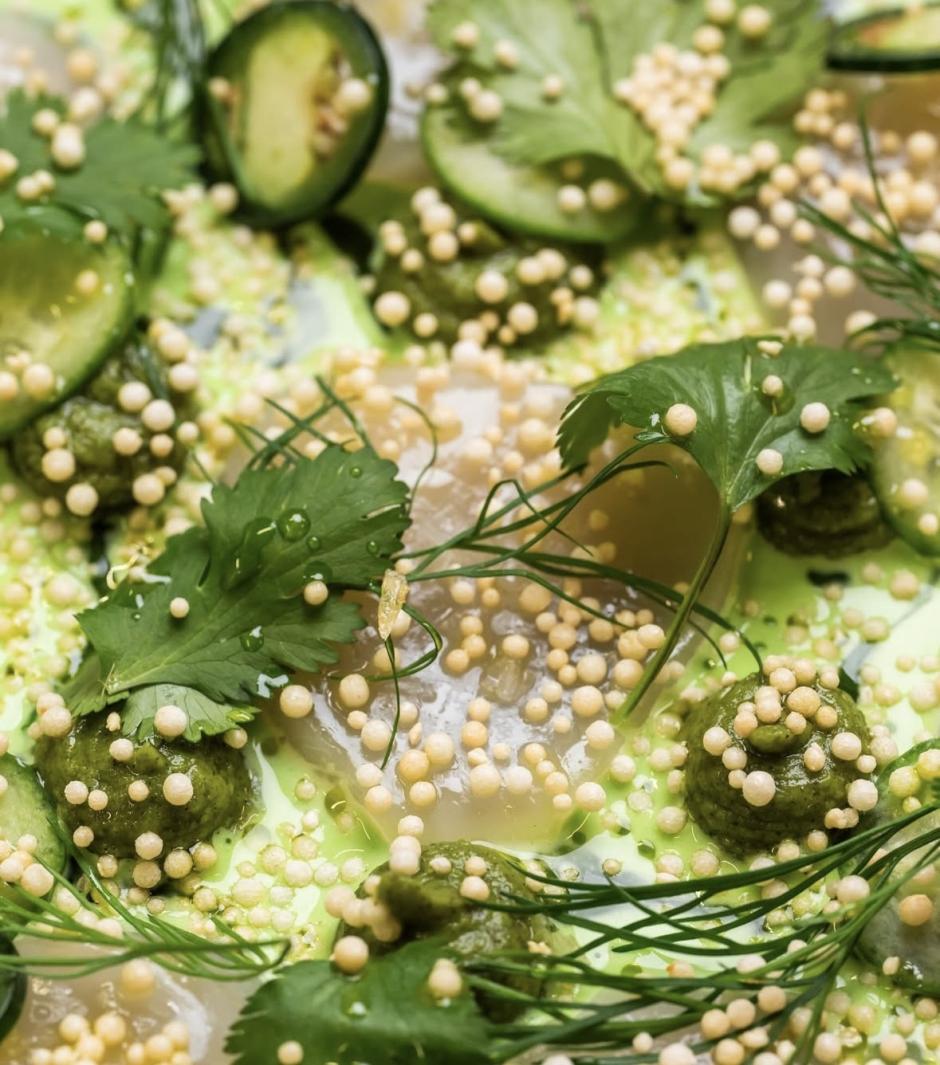Ceviche de vieiras