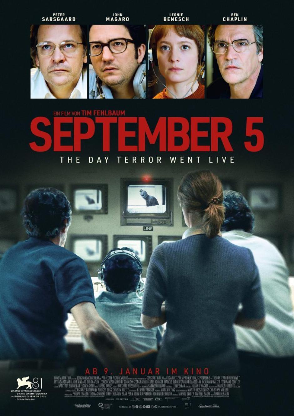 Cartel de 'Septiembre 5'