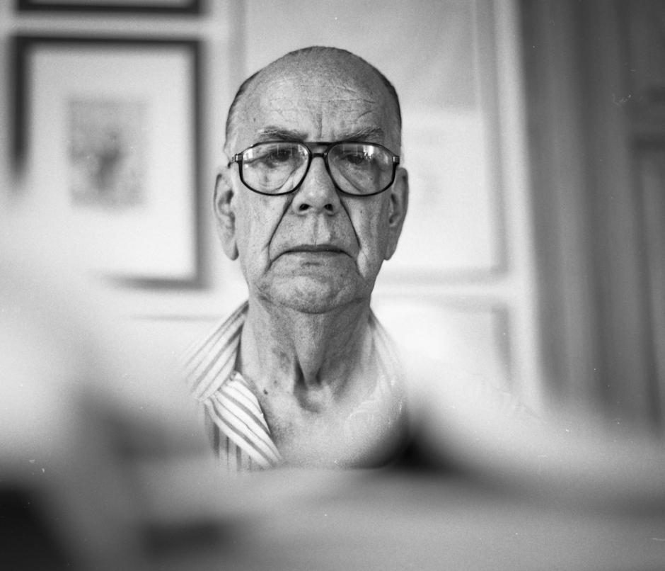 Fernando Quintela retrató a Camilo José Cela en 1991