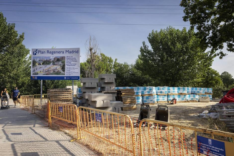 Zona del parque de Juan Carmona 'Habichuela' objeto del Plan Regenera