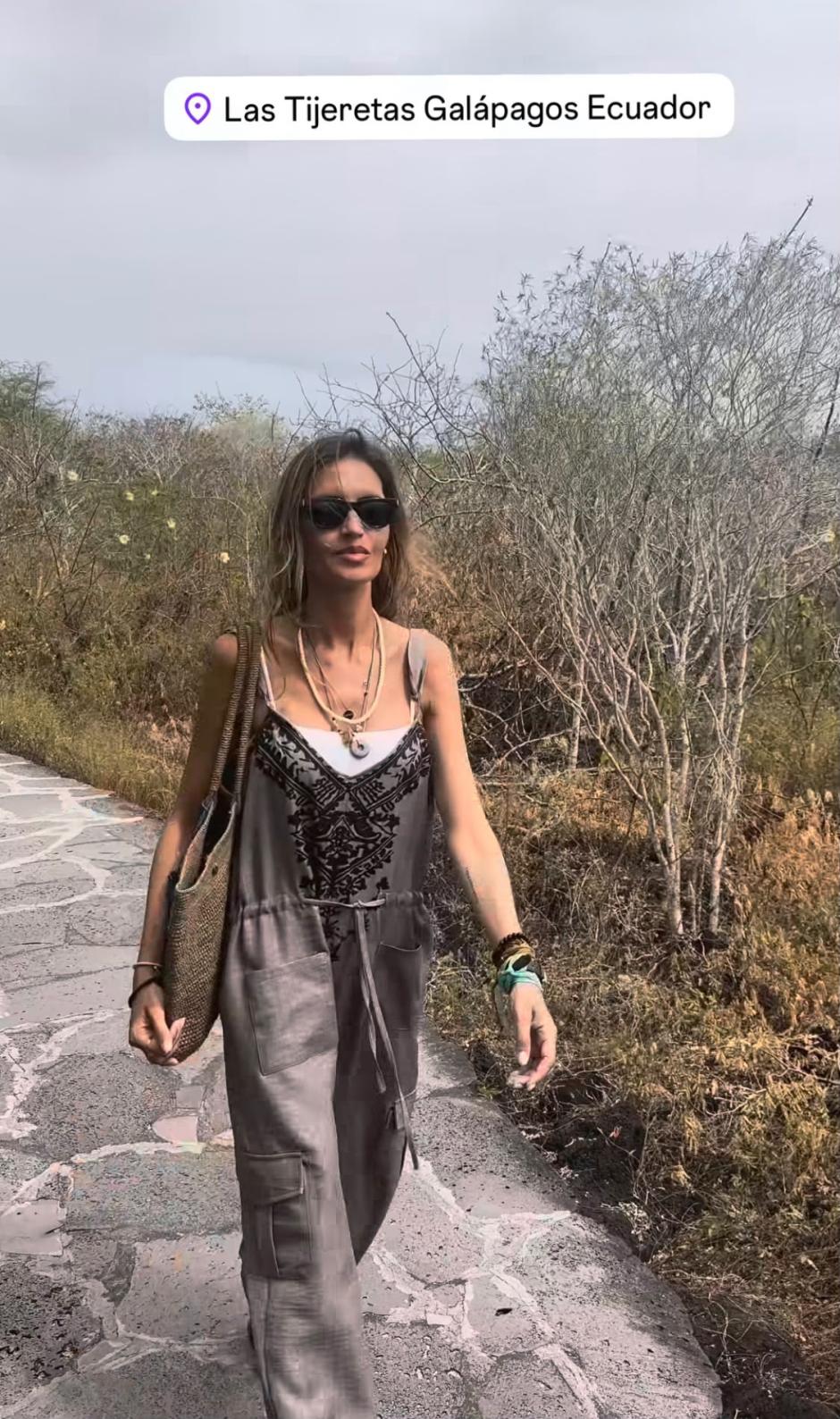 Sara Carbonero disfruta de sus vacaciones en Las Tijeretas Galápagos
