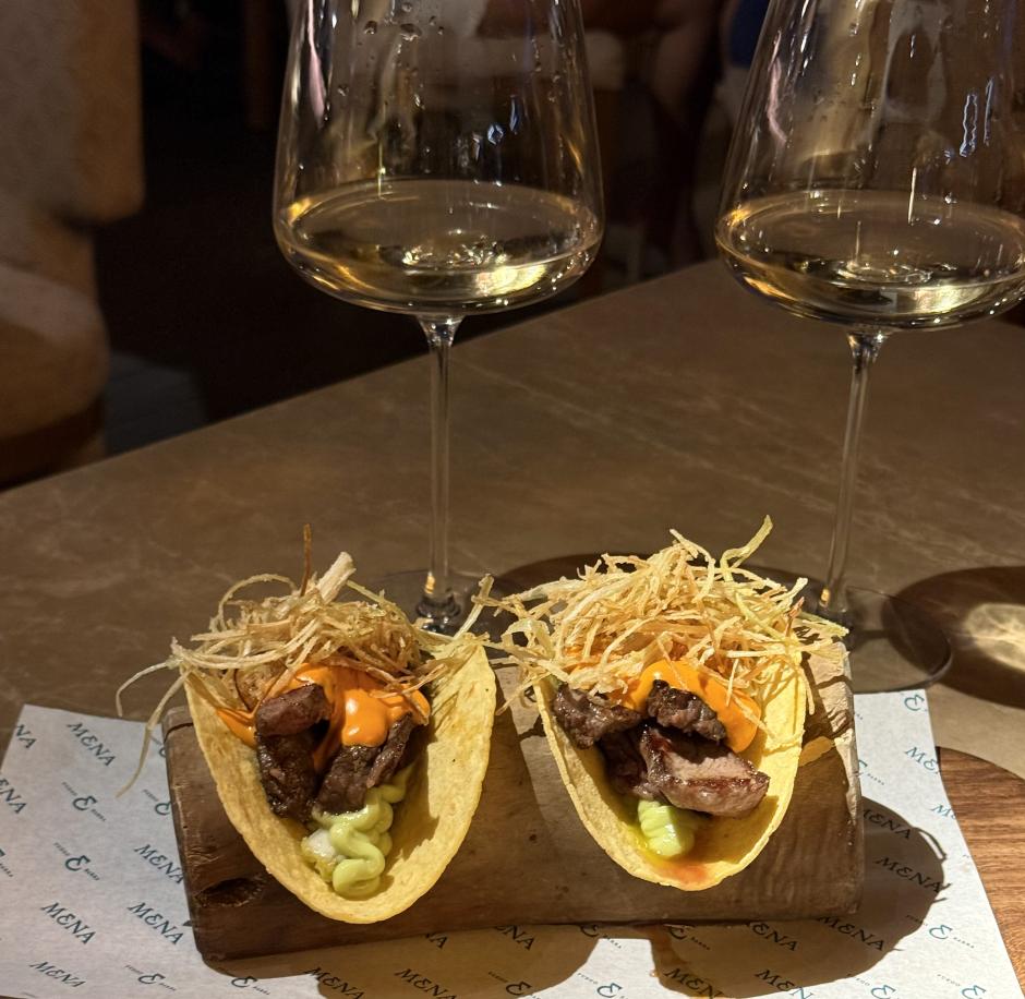Tacos de chuleta de Mena