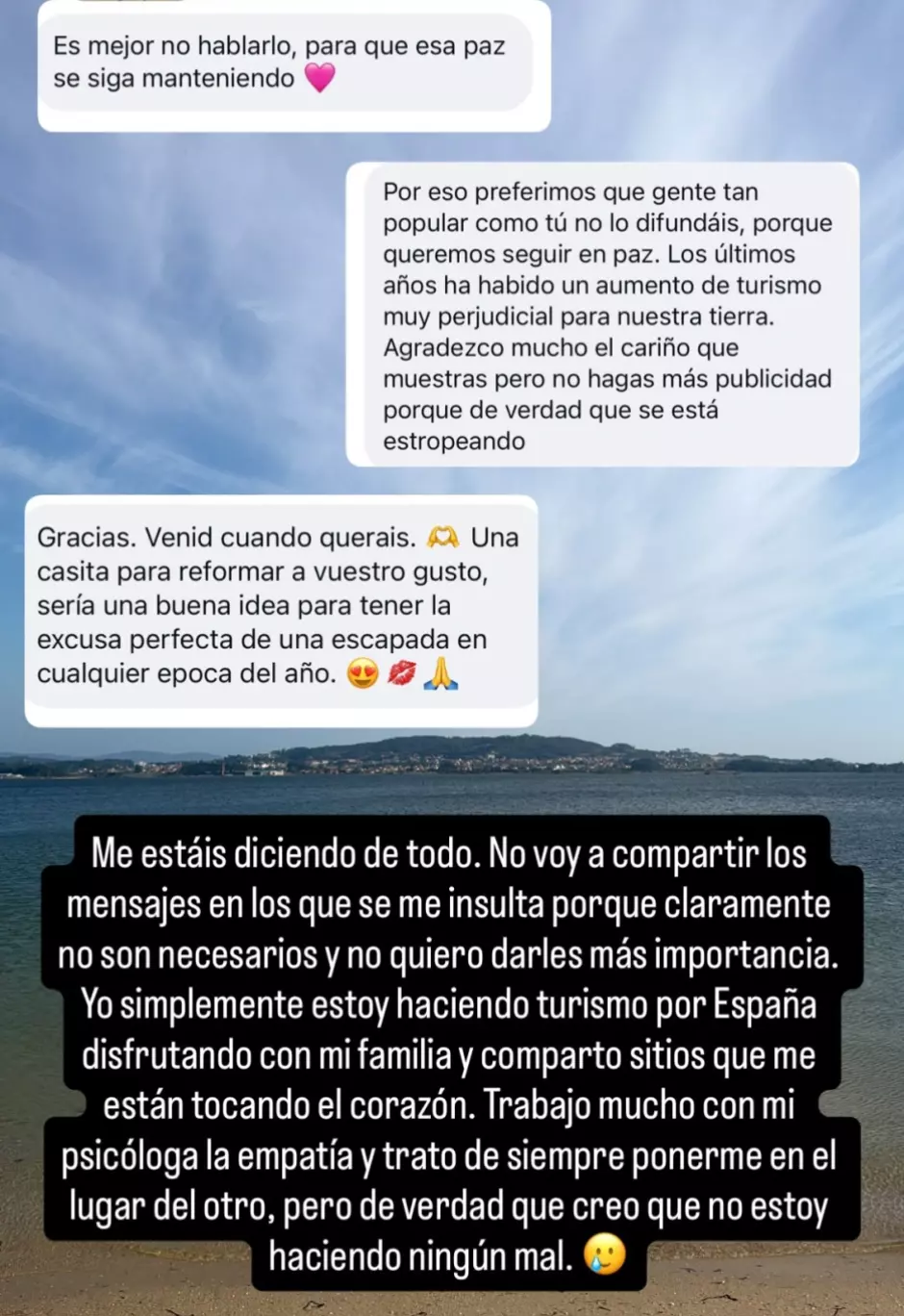 Reacción de Cristina Pedroche ante las críticas